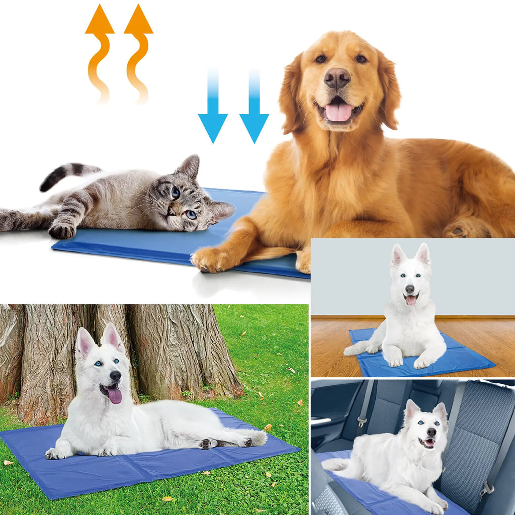Dog Cooling Mat for Summer - Keeps Pets Cool
